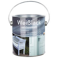 POCOline Weißlack weiß seidenmatt ca. 2 l Weißlack 2l - weiß (2,00l) - POCOline