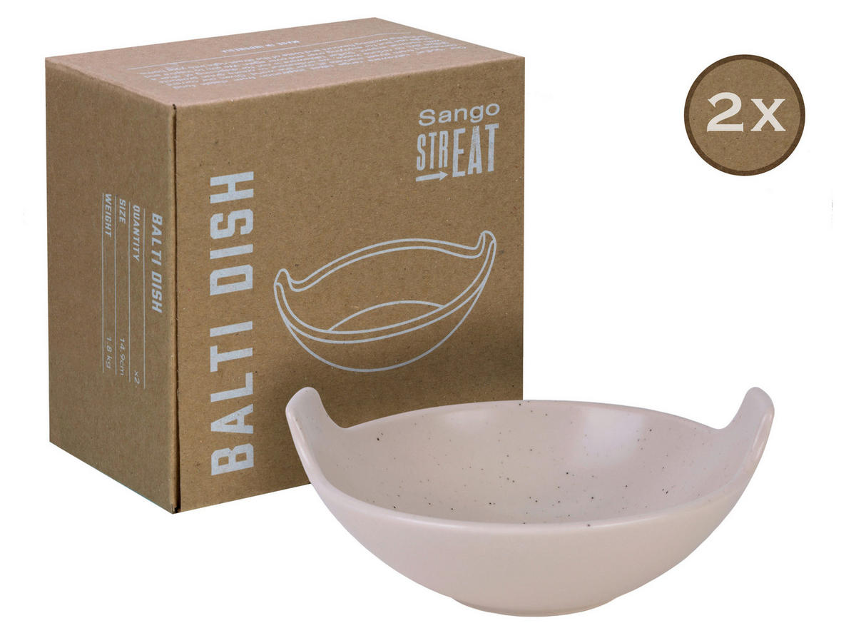 CreaTable Servierset Streat Balti Dish creme Steinzeug Streat Balti Dish - creme - CreaTable