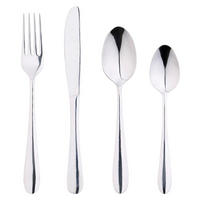 SAN IGNACIO Besteck-Set CORFU silber Edelstahl 24 tlg. CORFU - silber - SAN IGNACIO