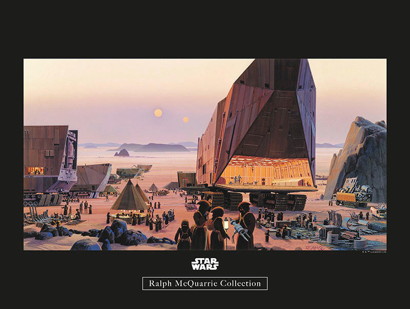 Komar Poster Star Wars Classic RMQ Java Market Star Wars B/L: ca. 40x30 cm günstig online kaufen