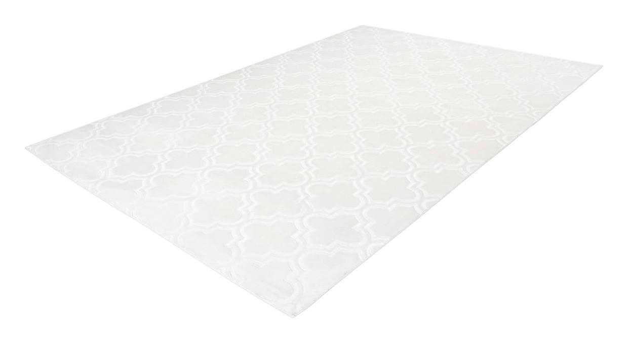360Living Teppich Monroe weiß B/L: ca. 80x150 cm Monroe - weiß (80,00/150,00cm) - 360Living