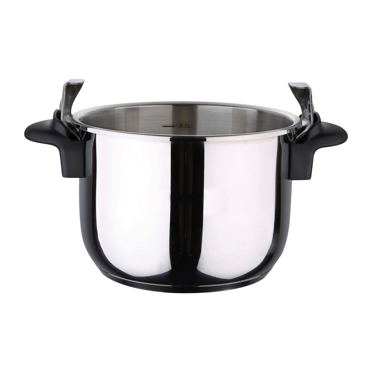 SAN IGNACIO Schnellkochtopf Córdoba silber Edelstahl B/H/L: ca. 26,7x25,8x29,8 cm Córdoba - silber (29,80/26,70/25,80cm) - SAN IGNACIO