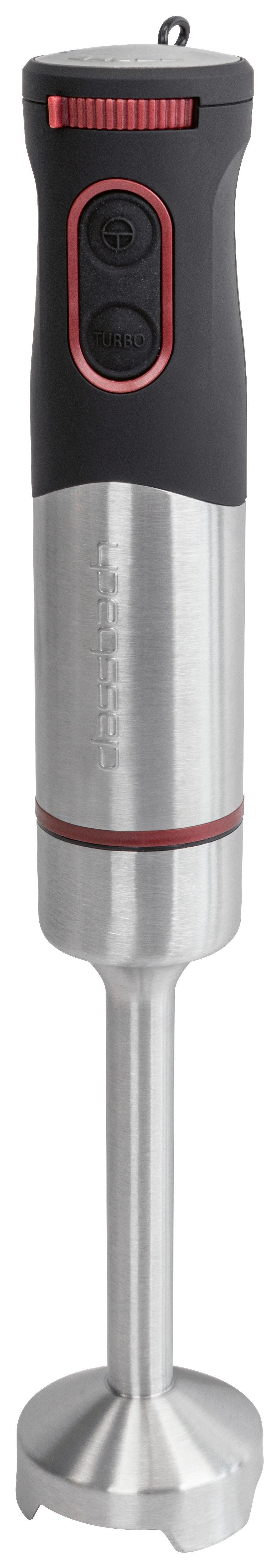 Classbach Stabmixer-Set C-SMS 4001 schwarz silber rot Edelstahl B/H/T: ca. 5,9x44x8,5 cm Stabmixerset C-SMS 4001 - rot/schwarz (5,90/44,00/8,50cm) - Classbach