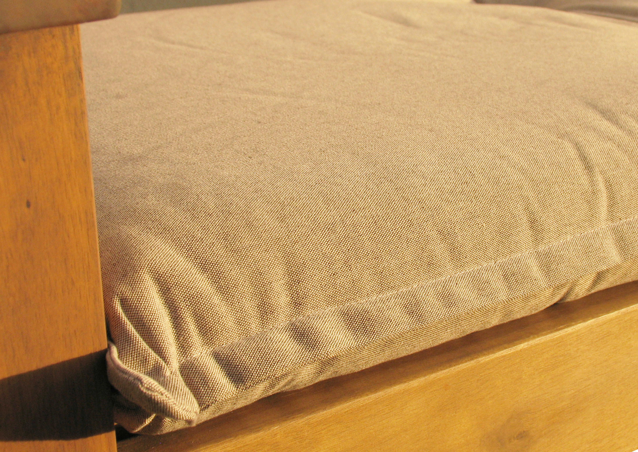 Grasekamp Auflage für Gartenbank sand Polyester-Mischgewebe B/H/L: ca. 47x7x191 cm Auflage_Gartenbank - sand (191,00/47,00/7,00cm) - Grasekamp