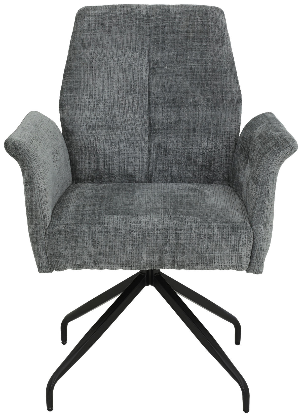 Armlehnstuhl Viktoria hellgrau Microfaser Webstoff B/H/T: ca. 71x93x68 cm Viktoria - hellgrau (71,00/93,00/68,00cm) - Hela
