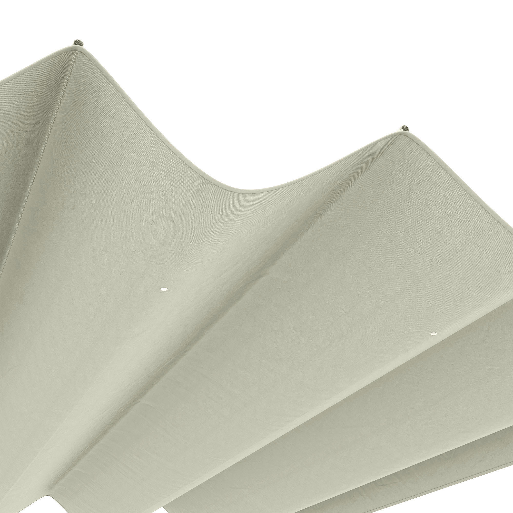 Outsunny Ersatzdach cremeweiß Polyester B/H/L: ca. 245x23x286 cm Ersatzdach - cremeweiß (286,00/245,00/23,00cm) - Outsunny