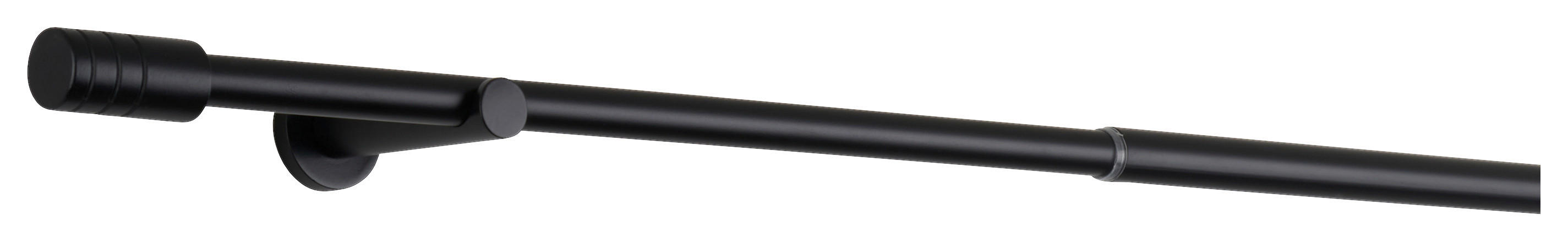 ondeco Stilgarnituren rillcube schwarz Metall ausziehbar von ca. 120 bis 210 cm 1.0 Läufe rillcube - schwarz - ondeco