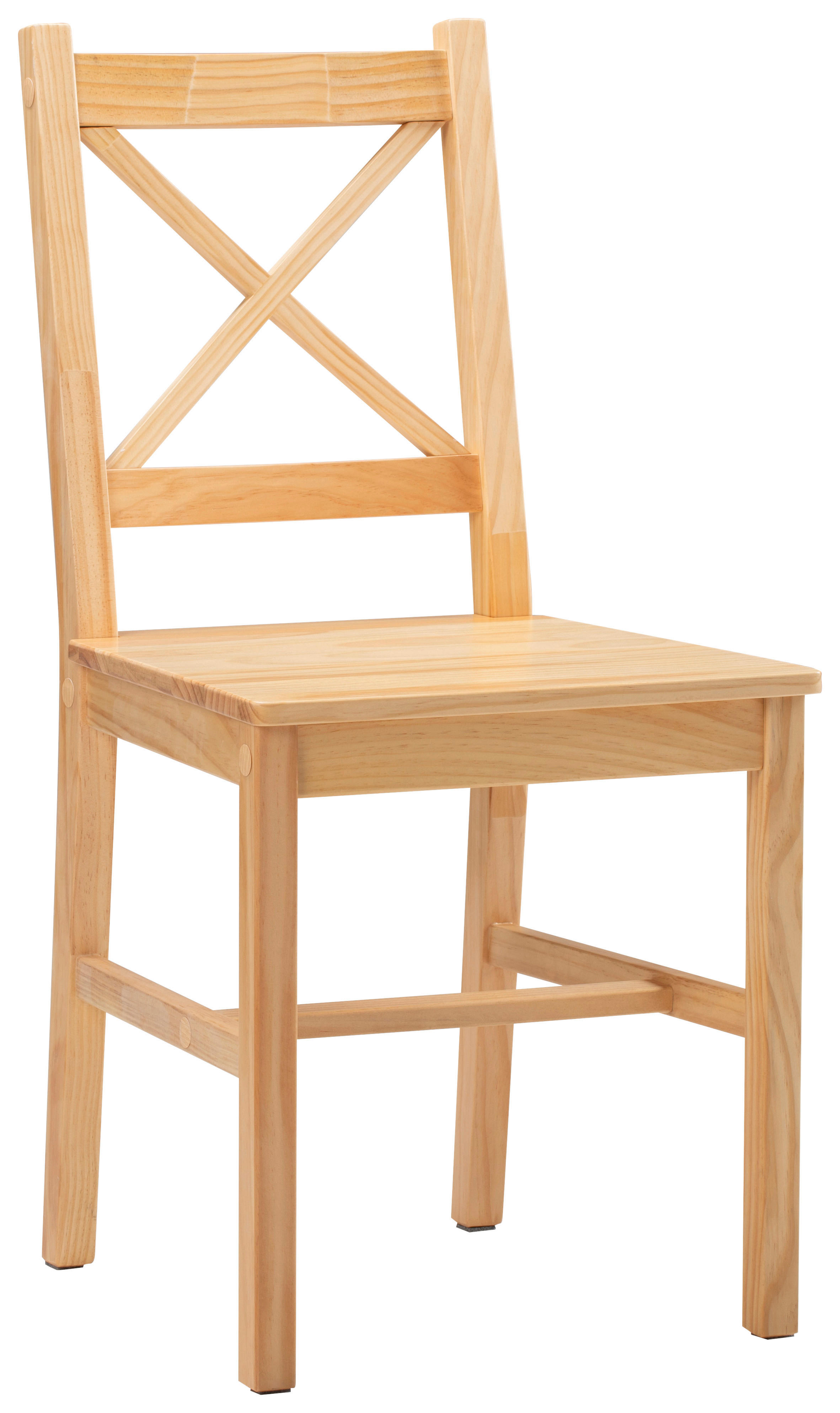 Stuhl Harry natur Holz B/H/T: ca. 47x86x41 cm Harry - natur (47,00/86,00/41,00cm)