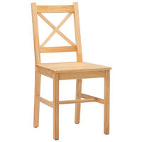 Stuhl Harry natur Holz B/H/T: ca. 47x86x41 cm Harry - natur (47,00/86,00/41,00cm)