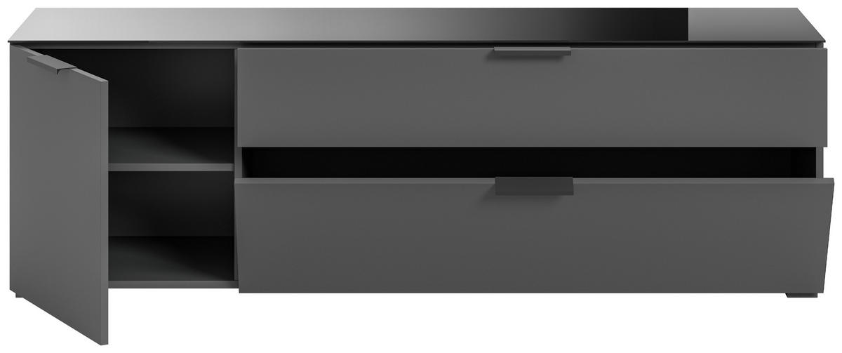 Kommode Ray anthrazit B/H/T: ca. 160x51x40 cm Ray - anthrazit (160,00/51,00/40,00cm) - xonox.home