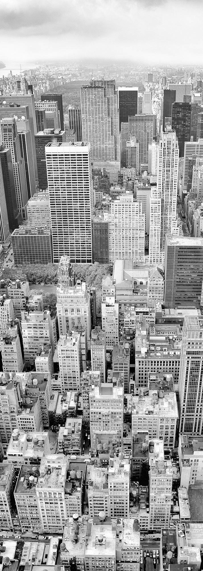Komar Fototapete Uptown B/L: ca. 100x280 cm Uptown - (100,00/280,00cm) - Komar