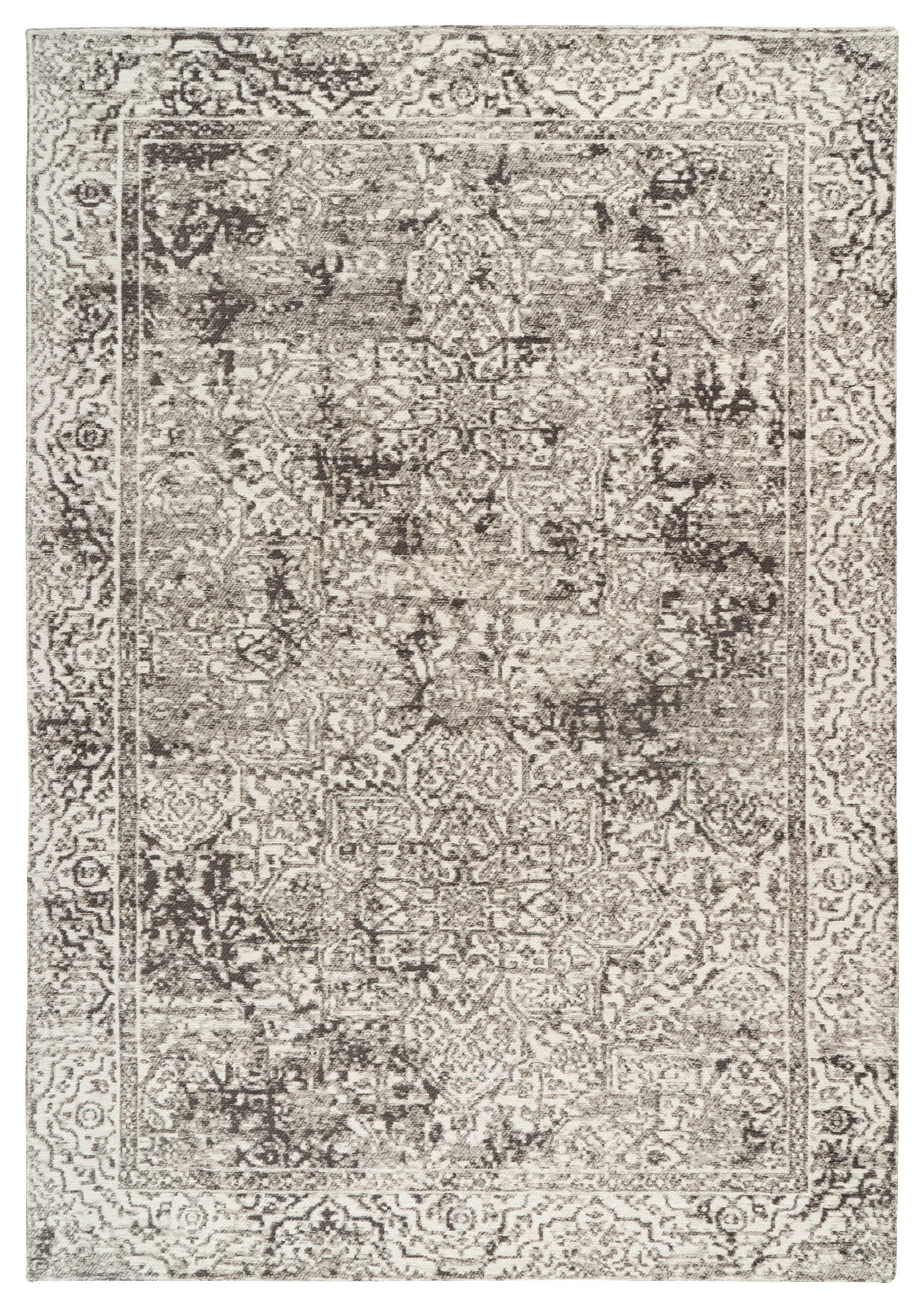 360Living Teppich Davio grau B/L: ca. 160x230 cm Davio - grau (160,00/230,00cm) - 360Living