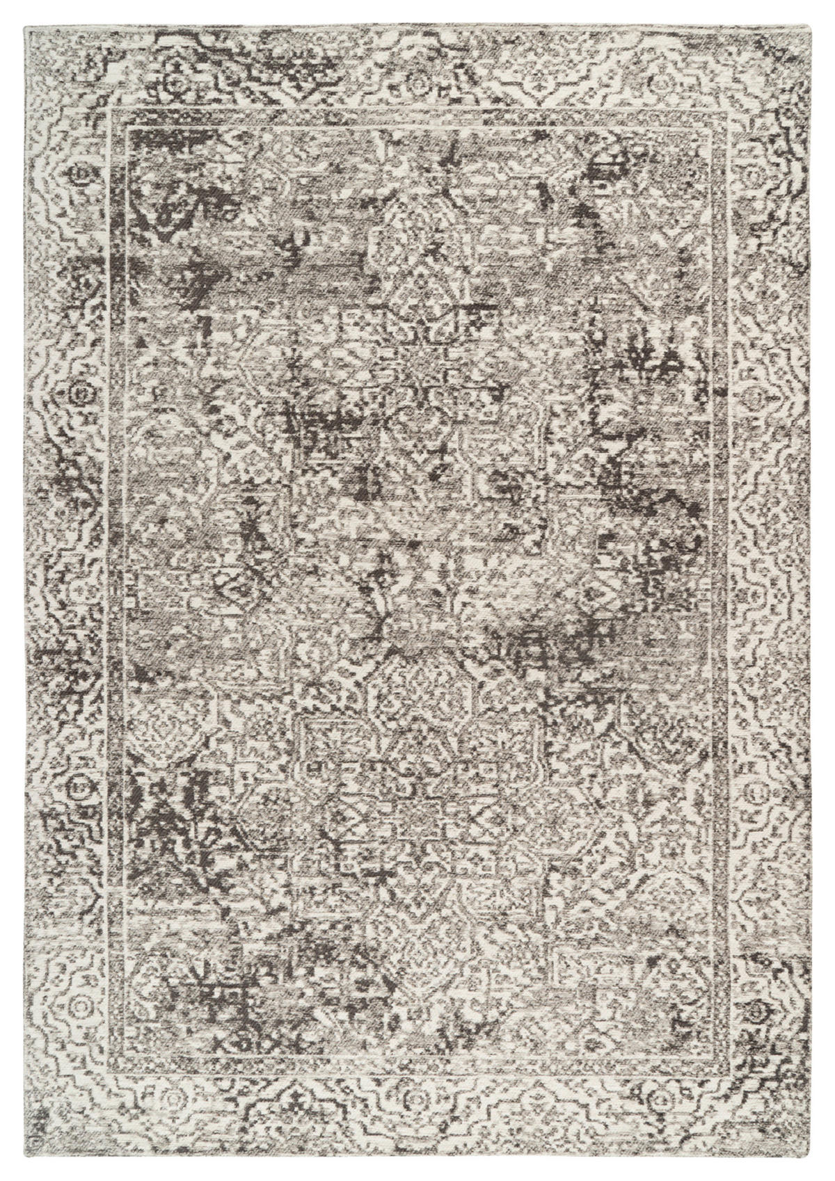 360Living Teppich Davio grau B/L: ca. 160x230 cm Davio - grau (160,00/230,00cm) - 360Living