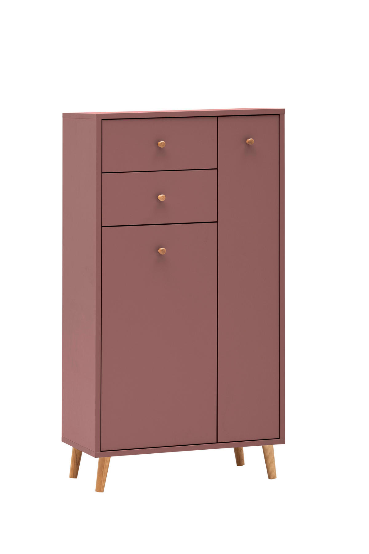 Highboard Bjarne mauve B/H/T: ca. 60,2x103,4x33,05 cm Bjarne - mauve (60,20/103,40/33,05cm) - Schildmeyer