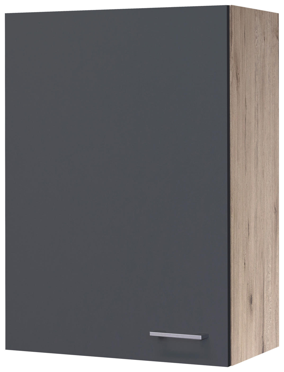 Hängeschrank Morena grau matt B/H/T: ca. 60x89x32 cm Morena - Eiche/Basalt (60,00/89,00/32,00cm) - Flex-Well