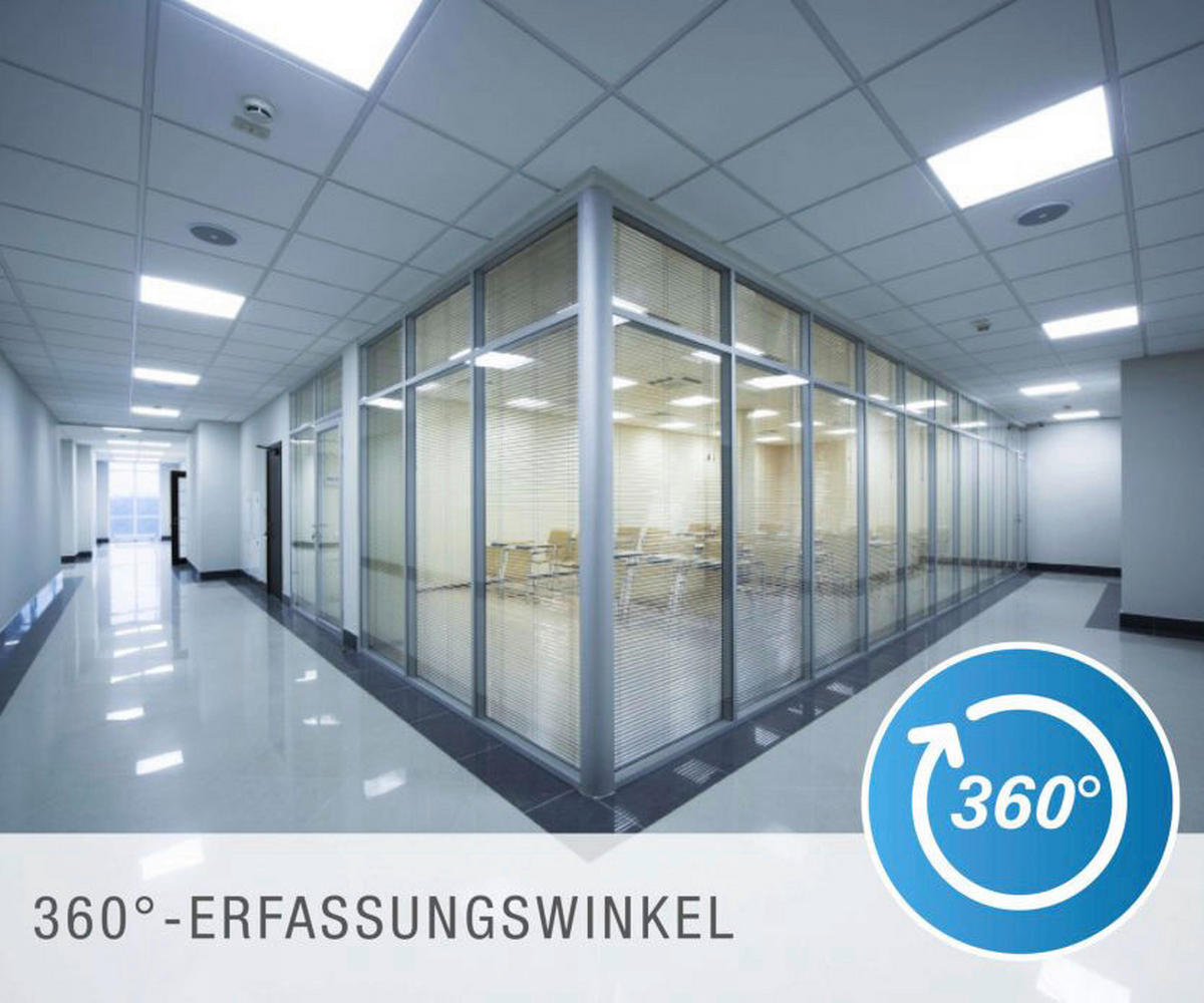 Näve Leuchten LED-Sensor-Panel NV1355526 weiß Aluminium B/H/T: ca. 30x5x60 cm 1 Brennstellen Alegre - weiß (30,00/5,00/60,00cm) - Näve Leuchten