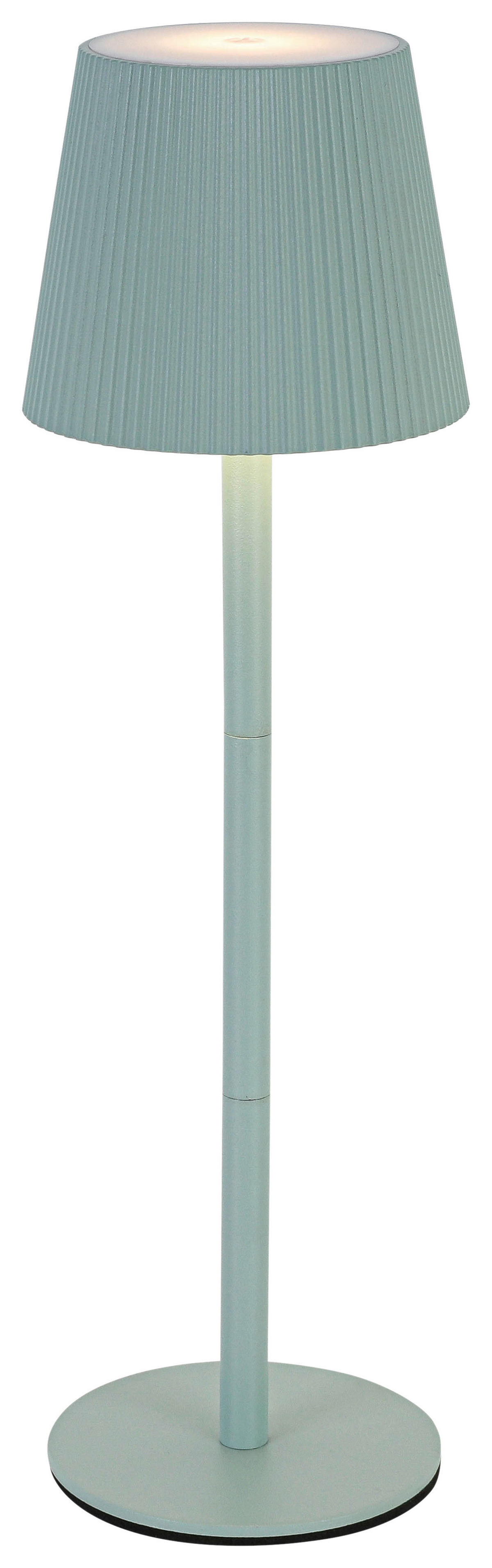 Tischleuchte grün H/D: ca. 36x10,5 cm Akku-Tischleuchte_Florenz grün - grün (10,50/36,00cm) - Nolo Lighting