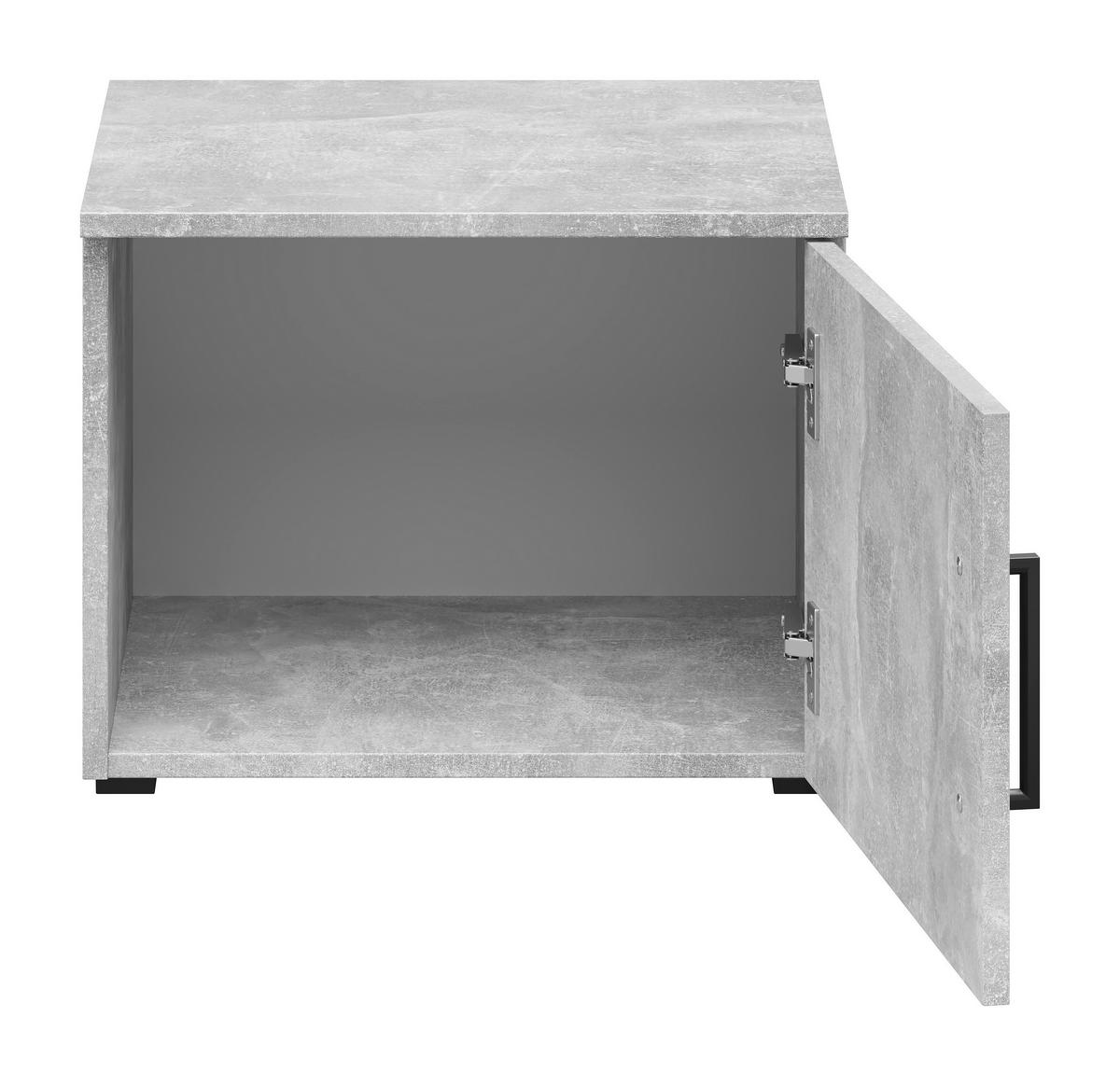 Aufsatz Multi-Stauraum Typ 10 Beton Optik B/H/T: ca. 45x35x40 cm Multi-Stauraum Typ 10 - Beton (45,00/35,00/40,00cm)