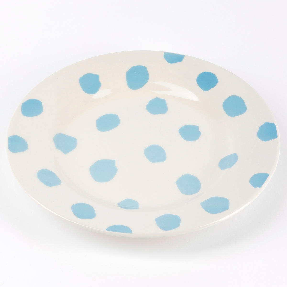 CASA SAMANTHA Teller SABOR blau Steinzeug 3 tlg. SABOR - blau/weiß (26,00cm) - CASA SAMANTHA