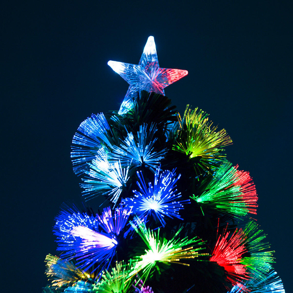 HOMCOM Weihnachtsbaum grün Kunststoff H/D: ca. 120x66 cm Weihnachtsbaum - grün (66,00/120,00cm) - HOMCOM