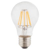 GLOBO Normallampe 10582K E27 LED-Tropfenlampe E27 - klar (6,00cm) - GLOBO