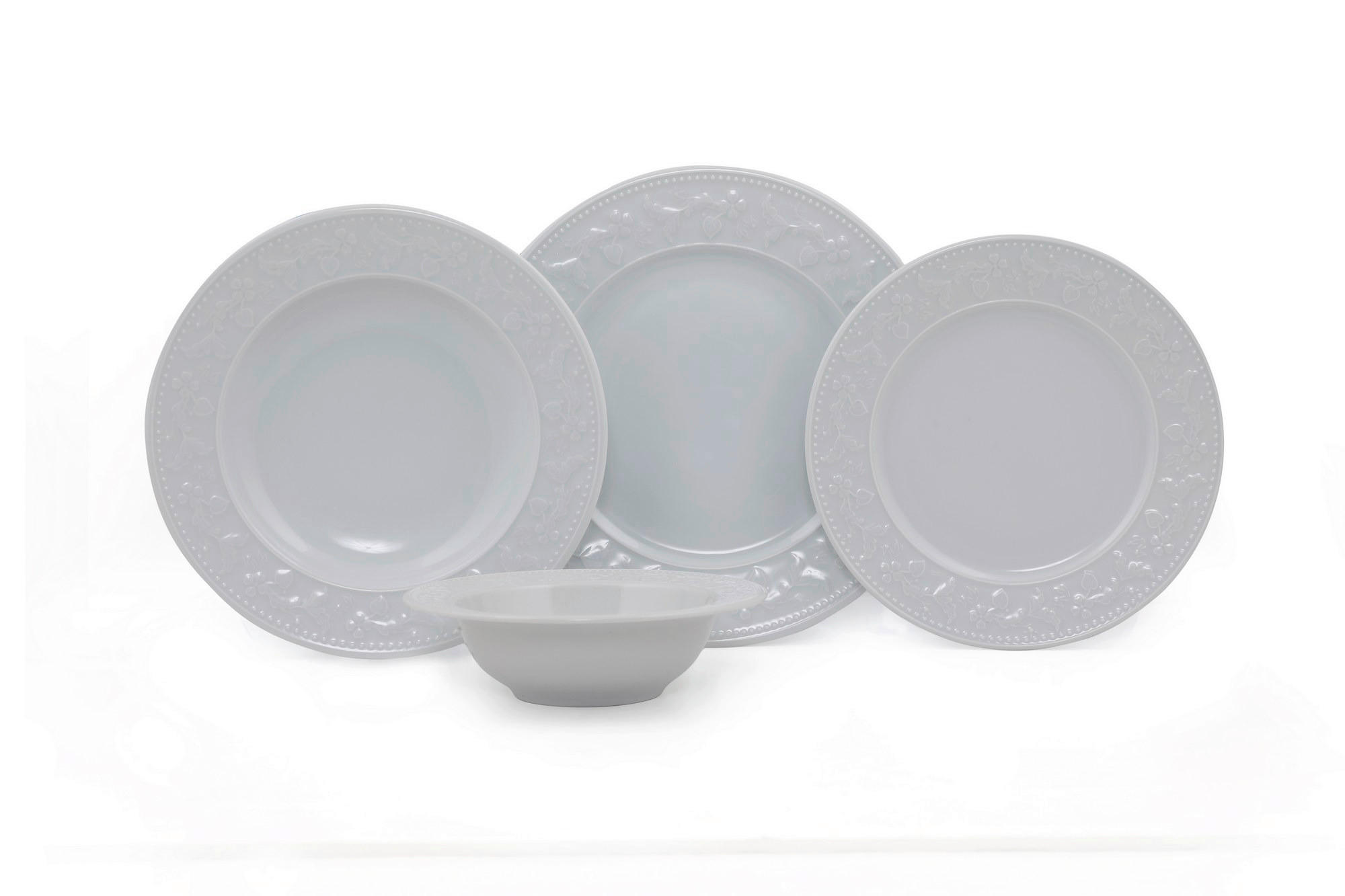 Hermia Concept Kombiservice weiß Porzellan 24 tlg. Kombiservice_24tlg. - weiß - Hermia Concept