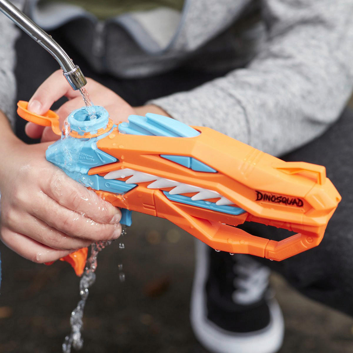 Hasbro Wasserblaster Nerf blau B/H/L: ca. 16,5x4,5x26 cm Nerf - orange/blau (26,00/16,50/4,50cm) - Hasbro