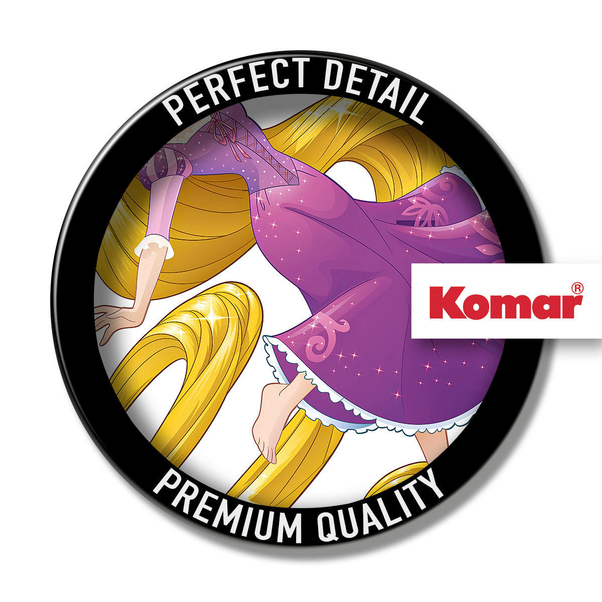 Komar Fototapete Rapunzel XXL B/L: ca. 127x200 cm Rapunzel XXL - (127,00/200,00cm) - Komar