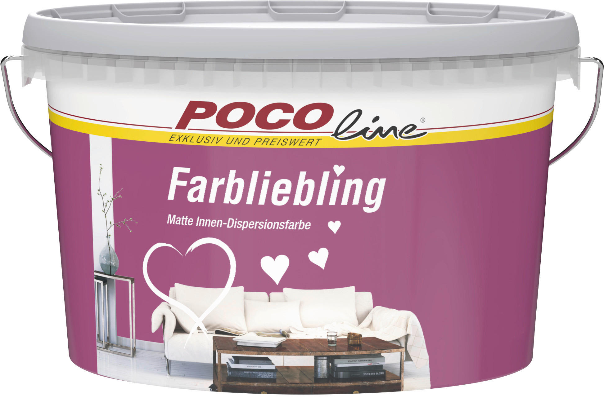 POCOline Raumfarbe Farbliebling Kuba ca. 2,5 l Farbliebling - Kuba (2,50l) - POCOline