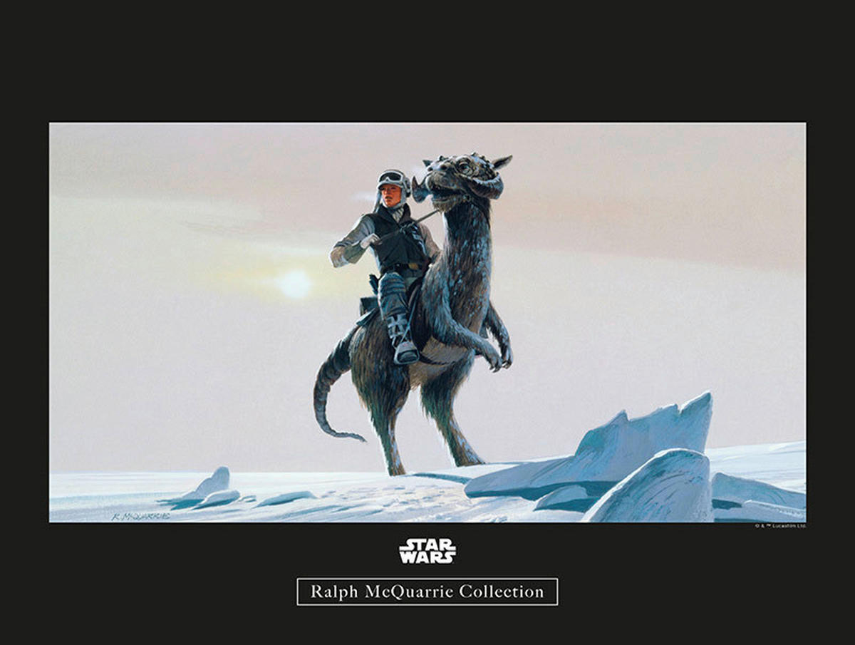 Komar Poster Star Wars Classic RMQ Hoth Tauntaun Star Wars B/L: ca. 40x30 cm Star Wars Classic RMQ Hoth Tauntaun - (40,00/30,00cm) - Komar