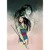 Komar Fototapete Brave Mulan IADX4-083 B/H: ca. 200x280 cm Brave Mulan IADX4-083 - (200,00/280,00cm) - Komar