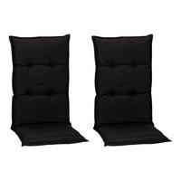 Beo Saumauflage für Hochlehner Trabzon anthrazit Polyester-Mischgewebe B/H/S: ca. 118x46x8 cm 2er Set Trabzon - anthrazit (118,00/46,00cm) - Beo