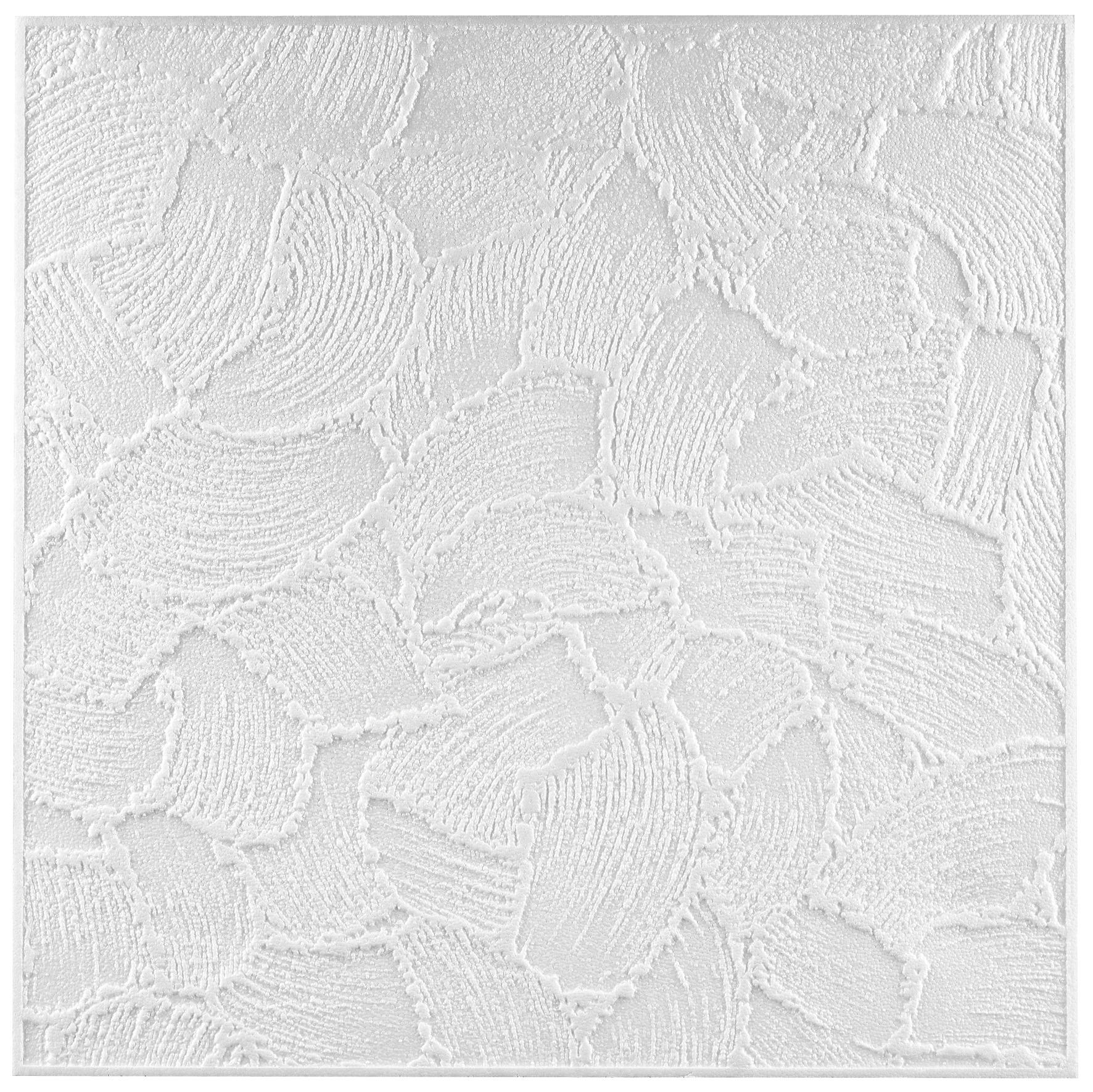 Deckenplatte Weiß B/l: Ca. 50x50 Cm Deckenplatte_valencia - weiß (50,00/50,00cm)