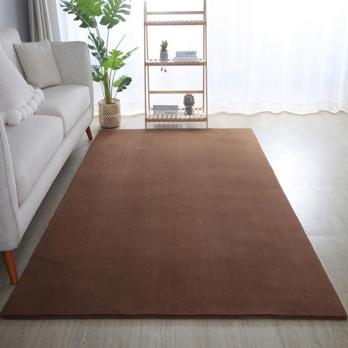 Ayyildiz Teppich SKY braun B/L: ca. 80x150 cm SKY - braun (80,00/150,00cm) - Ayyildiz