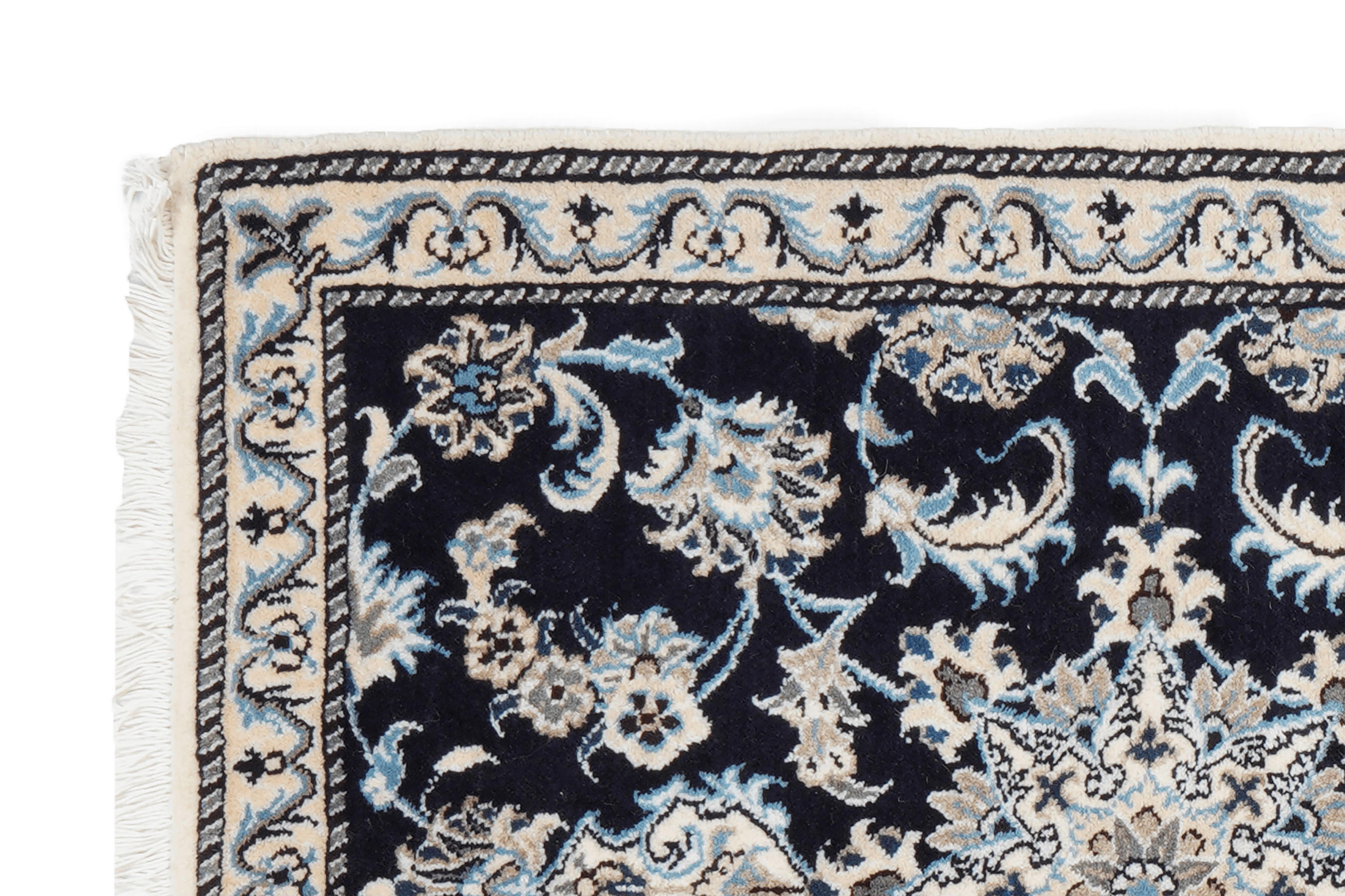 Thumbnail - PersaTepp Teppich Nain 12La beige B/H/L: ca. 78x1x197 cm