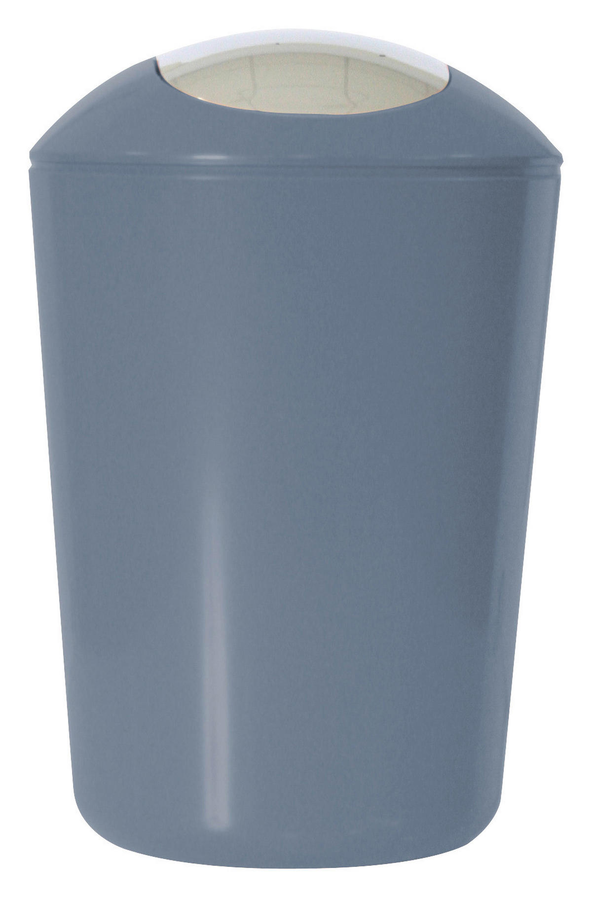 Schwingdeckeleimer grau Kunststoff H/D: ca. 30x20 cm ca. 5 l Schwingdeckeleimer grau - grau (20,00/30,00cm) - Axentia
