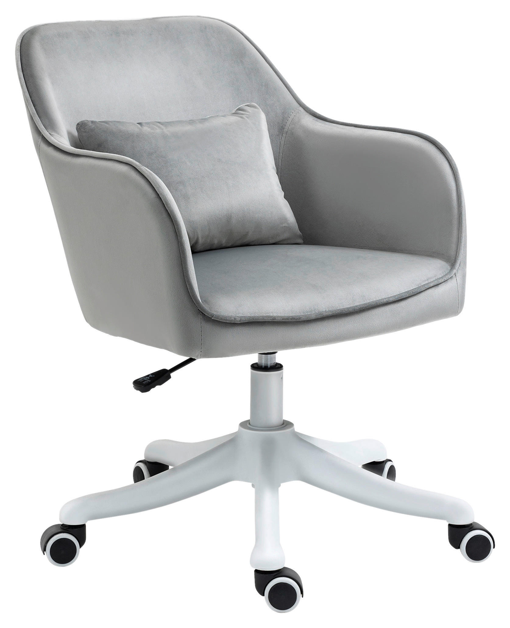 Drehstuhl 921-298V70GY grau 921-298V70GY - grau (55,00/86,00/65,00cm) - Vinsetto