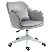 Drehstuhl 921-298V70GY grau 921-298V70GY - grau (55,00/86,00/65,00cm) - Vinsetto