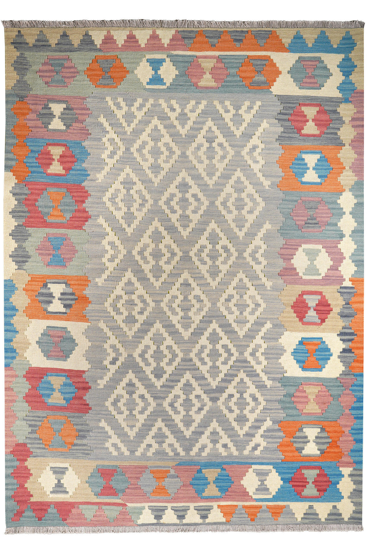 PersaTepp Teppich Kelim Gashgai bunt B/H/L: ca. 168x1x238 cm Kelim Gashgai - bunt (238,00/168,00/1,00cm) - PersaTepp