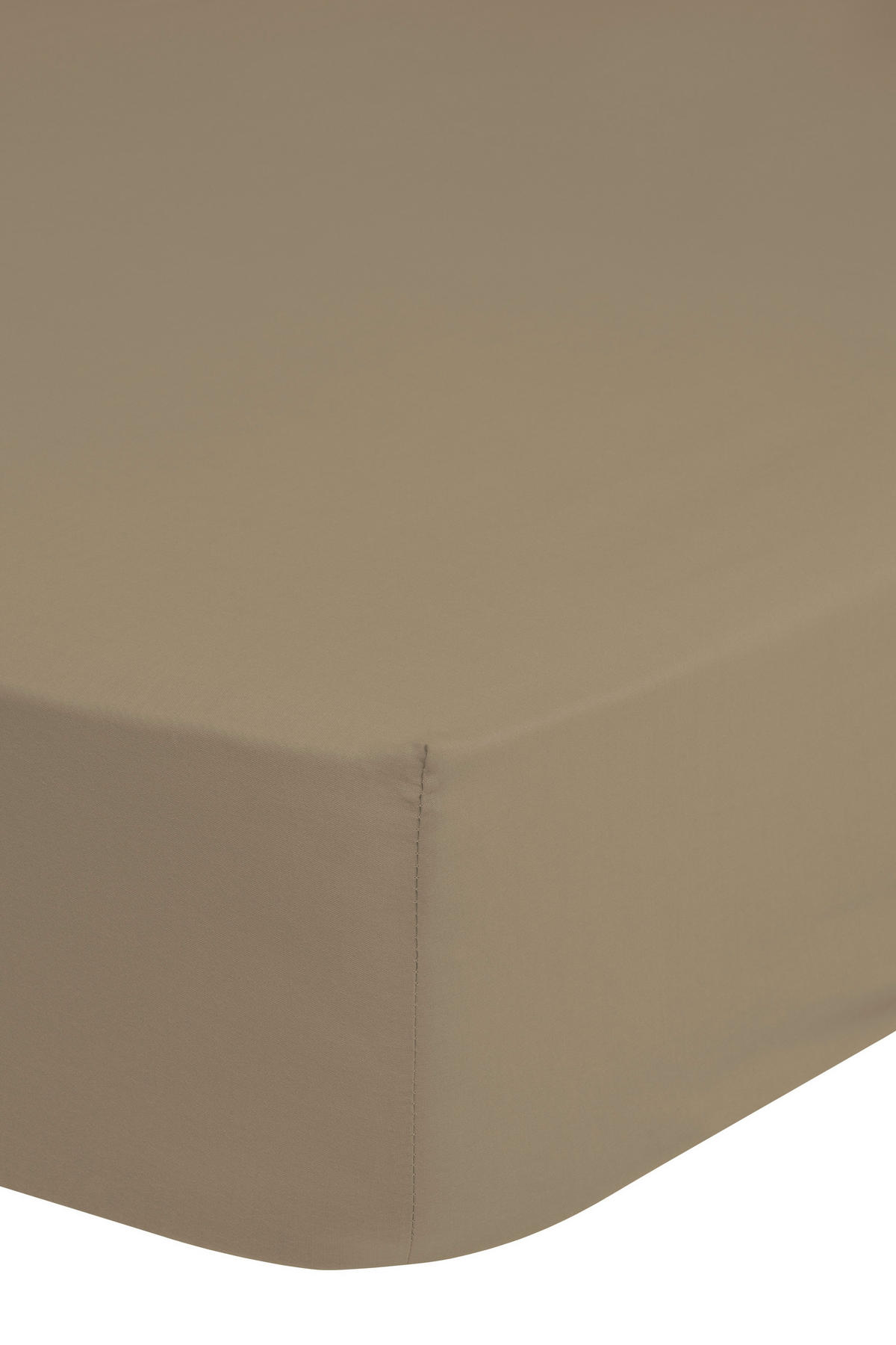 Jersey Spannbetttuch Spannbetttuch-Jersey 90/100x200cm - sand (100,00/200,00cm) - Good Morning