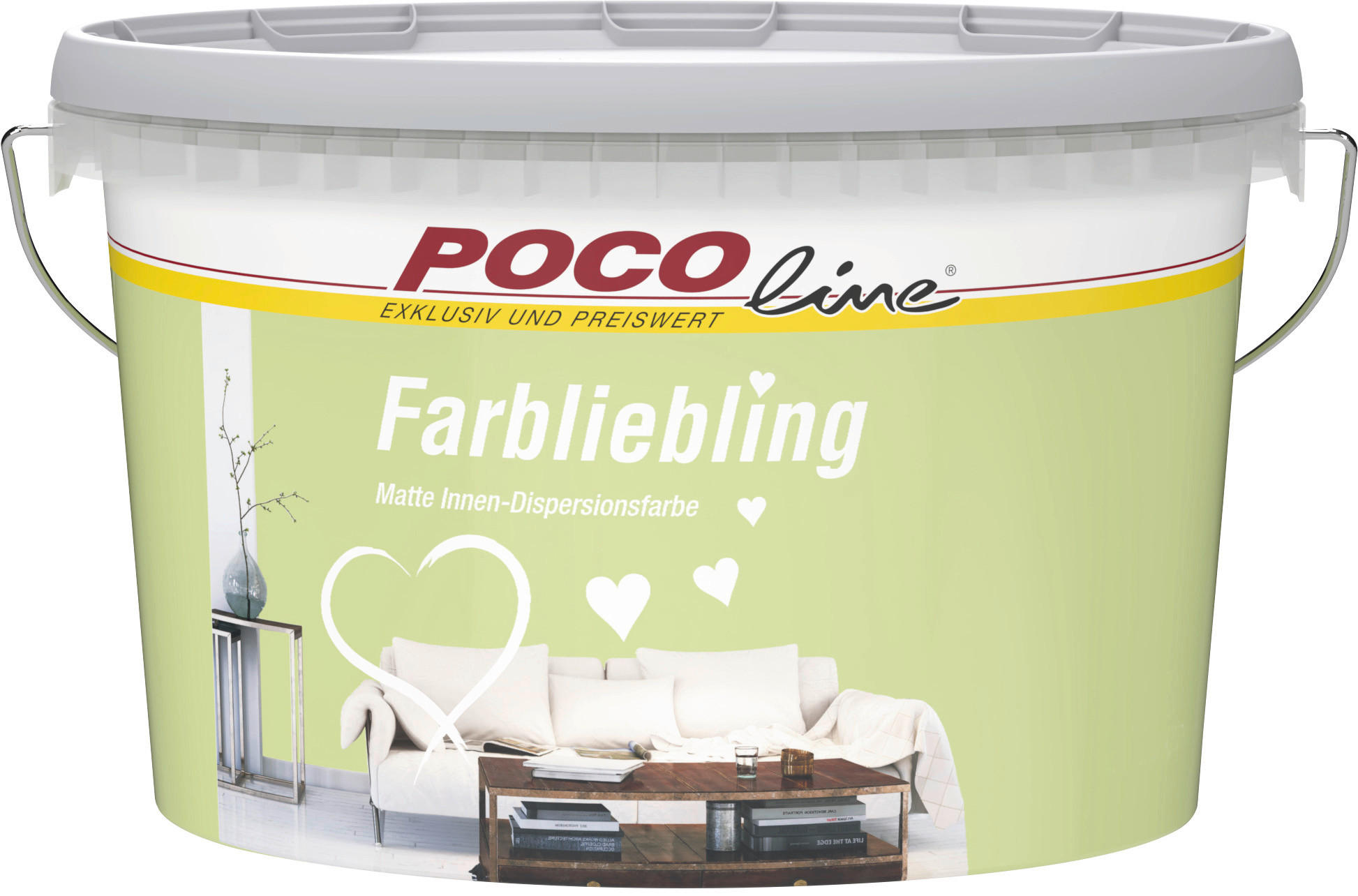 POCOline Raumfarbe Farbliebling Martinique ca. 2,5 l Farbliebling - Martinique (2,50l) - POCOline