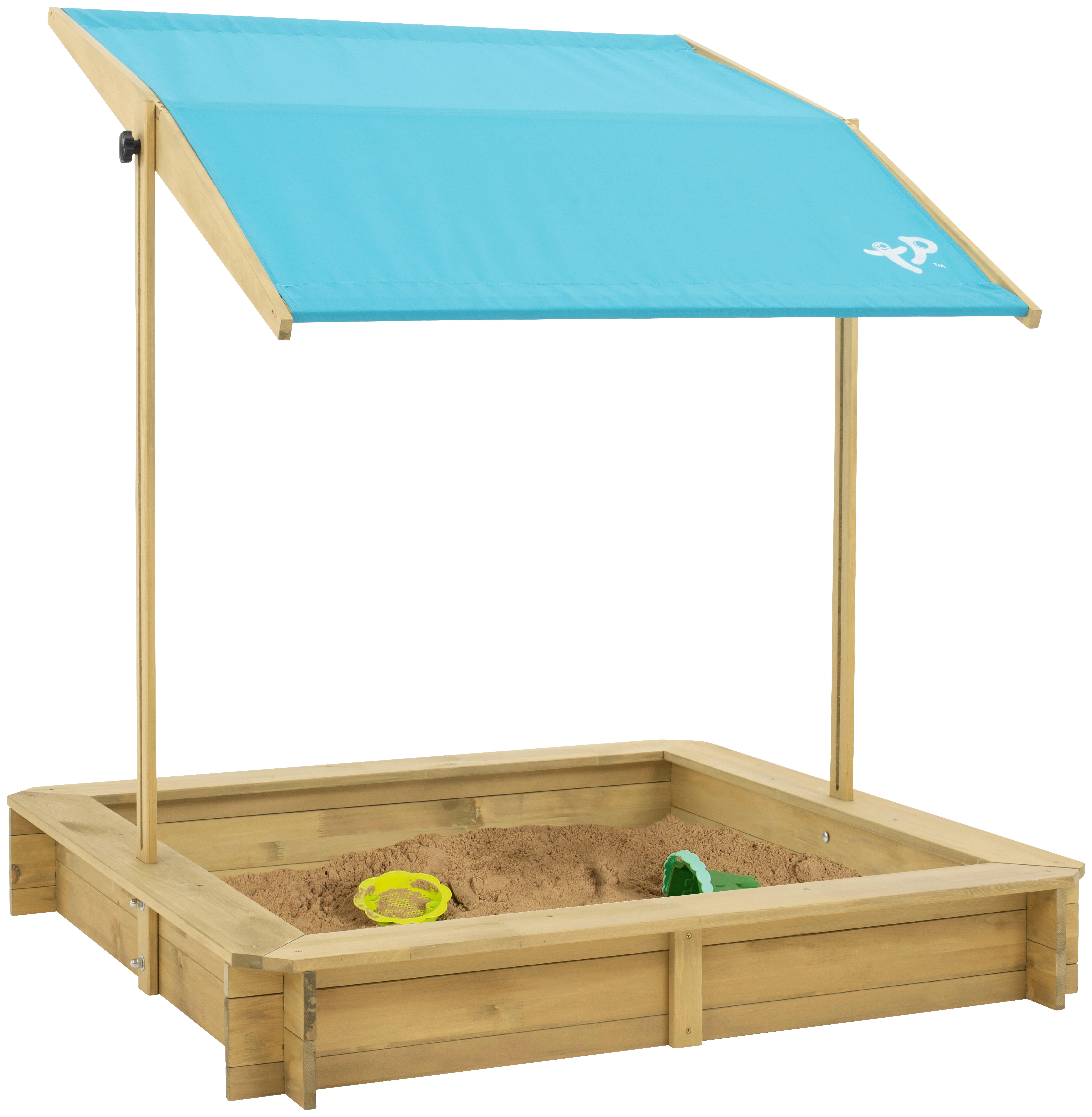 TP Toys Sandkasten blau B/H/L: ca. 117x117x117 cm Sandkasten - blau (117,00/117,00/117,00cm) - TP Toys