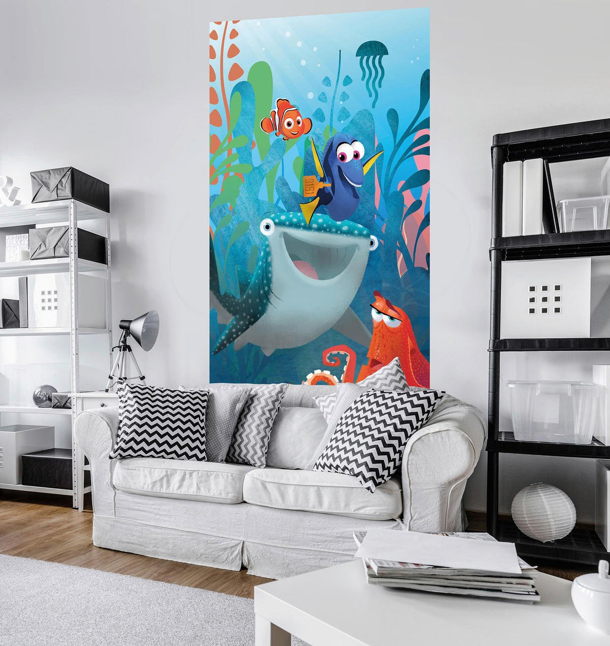 Komar Fototapete Finding Dory Aquarell DX3-084 B/H: ca. 150x250 cm Finding Dory Aquarell DX3-084 - (150,00/250,00cm) - Komar