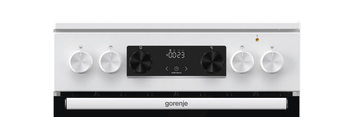 Gorenje Stand-Elektroherd GEC5C41WG weiß B/H/T: ca. 50x85x59 cm Stand-Elektroherd GEC 5C41 WG - weiß (50,00/85,00/59,00cm) - Gorenje