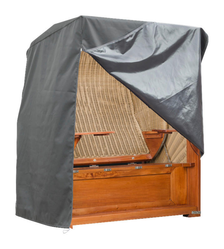 deVries Schutzhaube grau Polyester B/H/L: ca. 98x153x143 cm Schutzhaube Premium XL - grau (143,00/98,00/153,00cm) - deVries