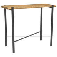 Konsole Almira Eiche Nachbildung schwarz B/H/T: ca. 90x75x38 cm Almira - Eiche/schwarz (90,00/75,00/38,00cm)