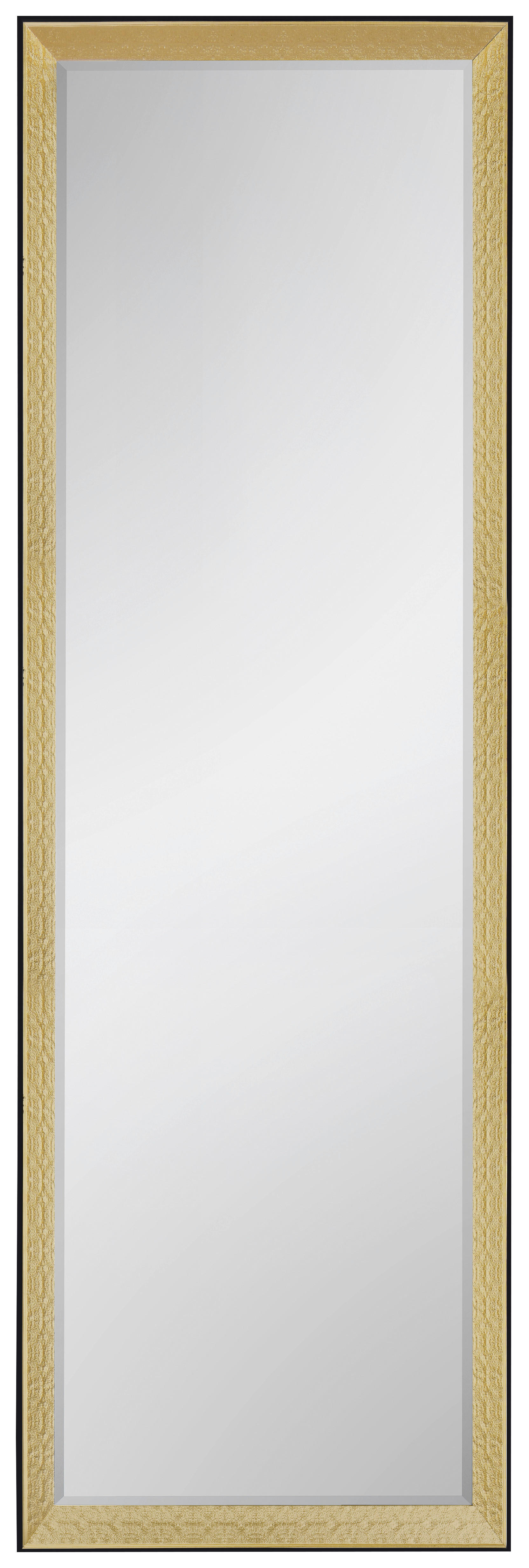 Rahmenspiegel Mara schwarz gold B/H: ca. 70x170 cm Mara - gold/schwarz (70,00/170,00cm)