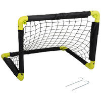 Dunlop Fußballtor schwarz B/H/L: ca. 44x44x50 cm Fußballtor - schwarz/grün (50,00/44,00/44,00cm) - Dunlop