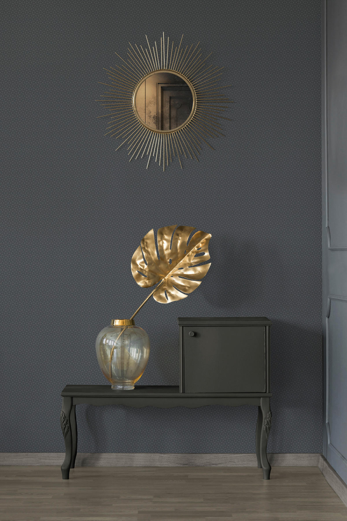 A.S.Creation Vliestapete Attractive 3D-Optik schwarz B/L: ca. 53x1005 cm Attractive - schwarz (53,00/1005,00cm) - A.S.Creation