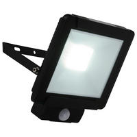 Näve Leuchten LED-Außenleuchte 5236022 schwarz Aluminium Glas B/H/T: ca. 18,5x22x6 cm LED-Außenleuchte "Radia" 30W - schwarz (18,50/22,00/6,00cm) - Näve Leuchten